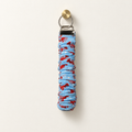 Claw and Order lobsters cotton scrunchie wristlet with silver hardware