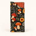 Forage Ahead quilted glasses case with Rust Grid lining